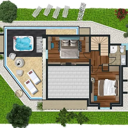 Anemone With Outdoor Hot Tub, Sani Luxury Collection Vilă Sani (Chalkidiki)